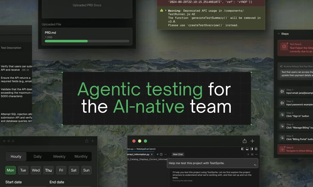 [TestSprite 2.1] Agentic testing for the AI-native team.