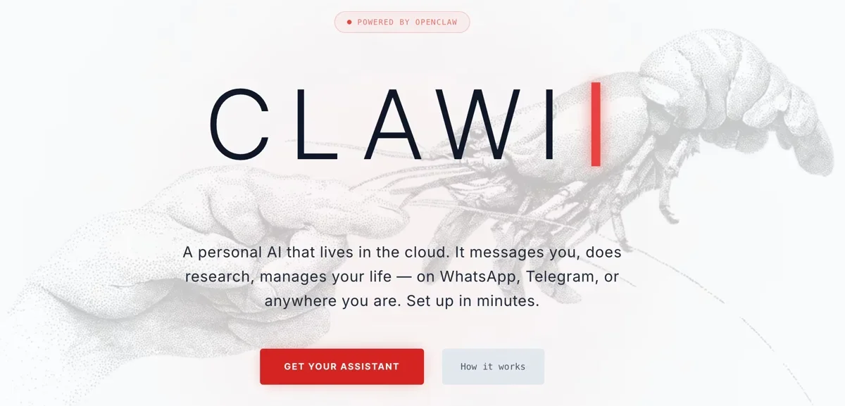 [Clawi.ai] OpenClaw in the Cloud with Zero Setup and on 24/7