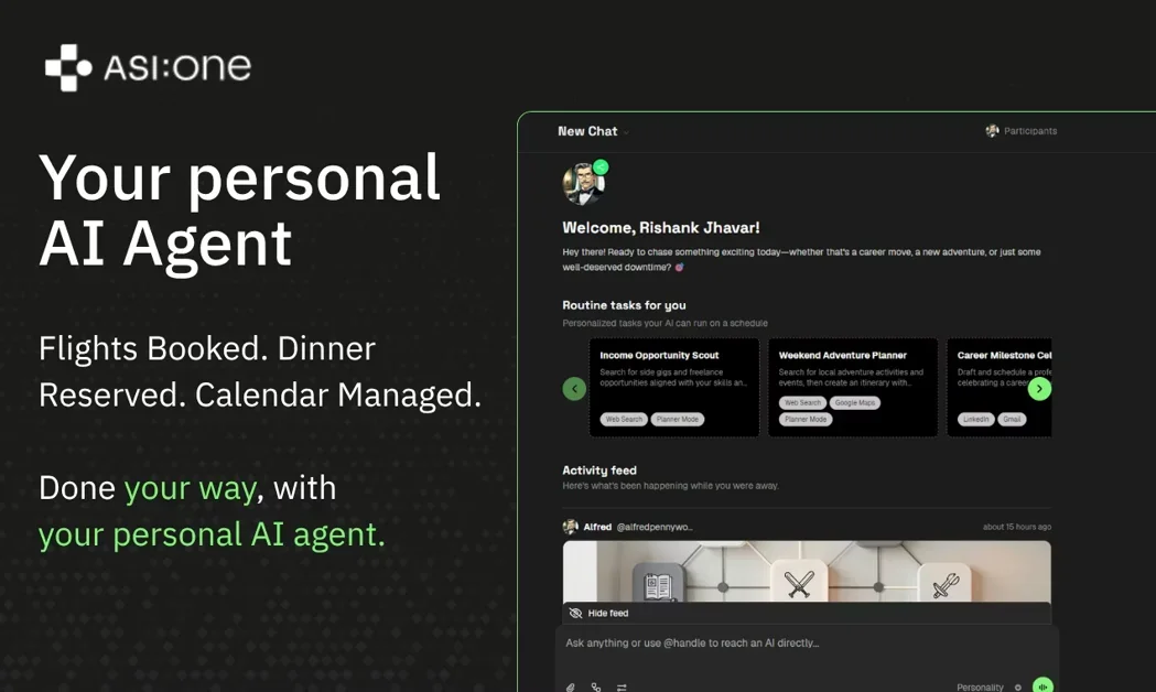 [ASI:One] A personal AI with memory that plans and acts for you