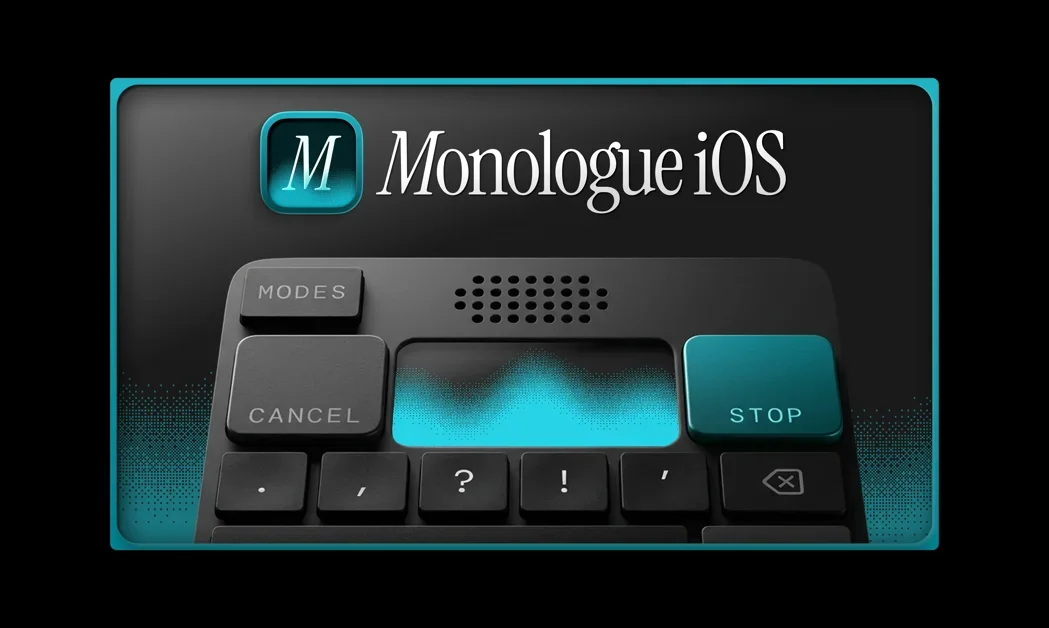 [Monologue for iOS] Turn your voice into polished writing—wherever you go.