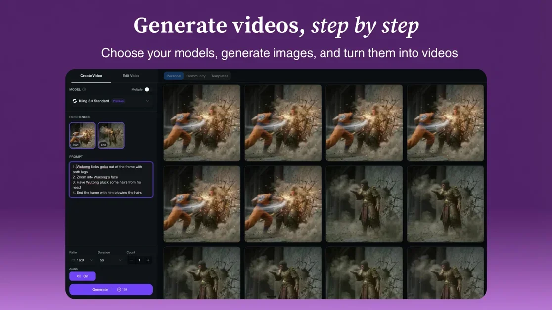 [Prism Videos] A unified workspace to generate and edit AI videos 