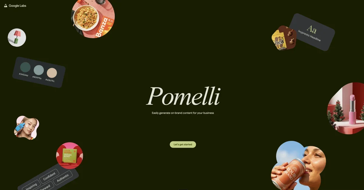 [Google Pomelli 2.0 ] Turn simple product photos into pro studio imagery instantly