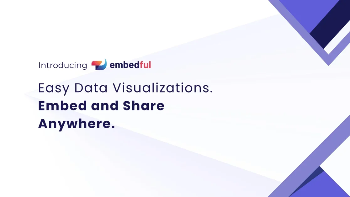 [Embedful ] Easy data visualizations. Embed and share anywhere.
