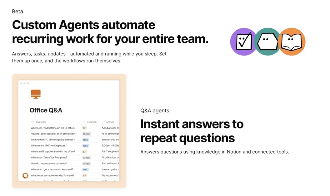 [Notion Custom Agents] Anything you can do in Notion, your Agent can do for you.