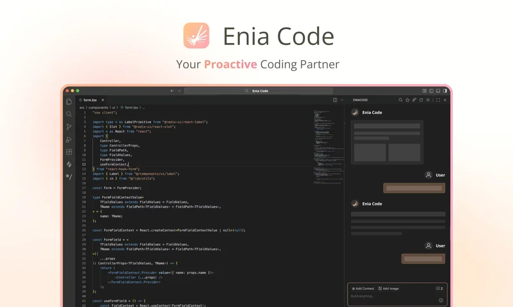 [Enia Code] Proactive AI that refines code & learns your standards