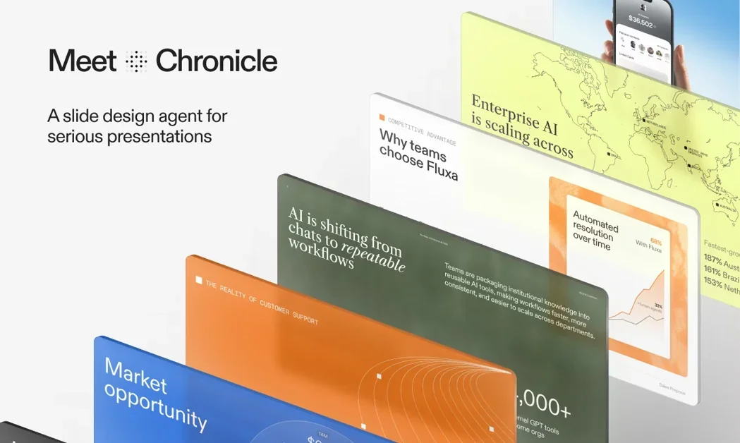 [Chronicle 2.0] AI presentations without the AI slop