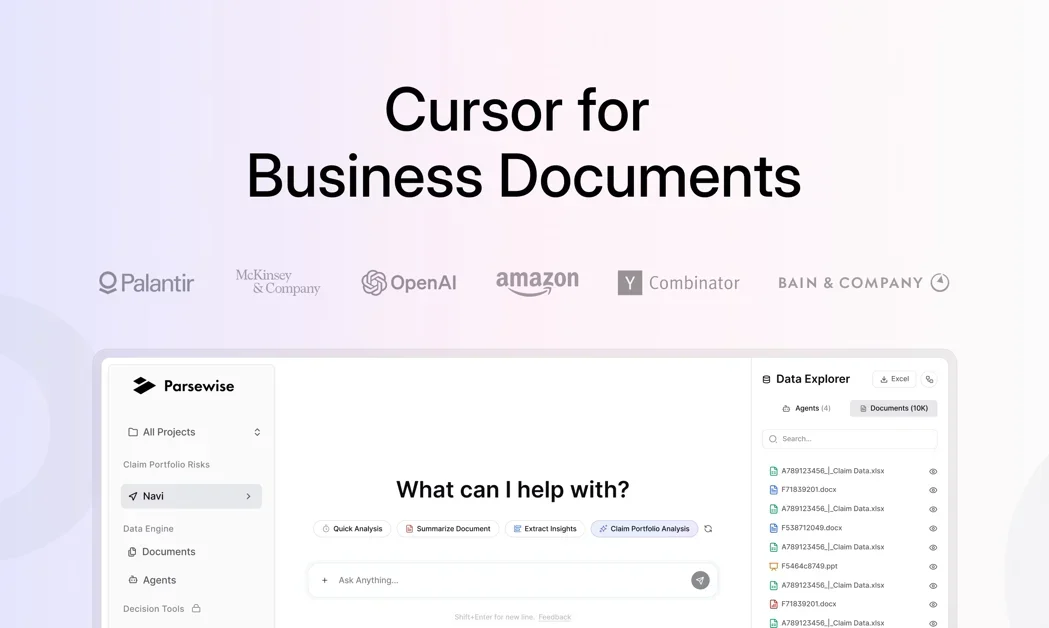 [Parsewise] Cursor for document work