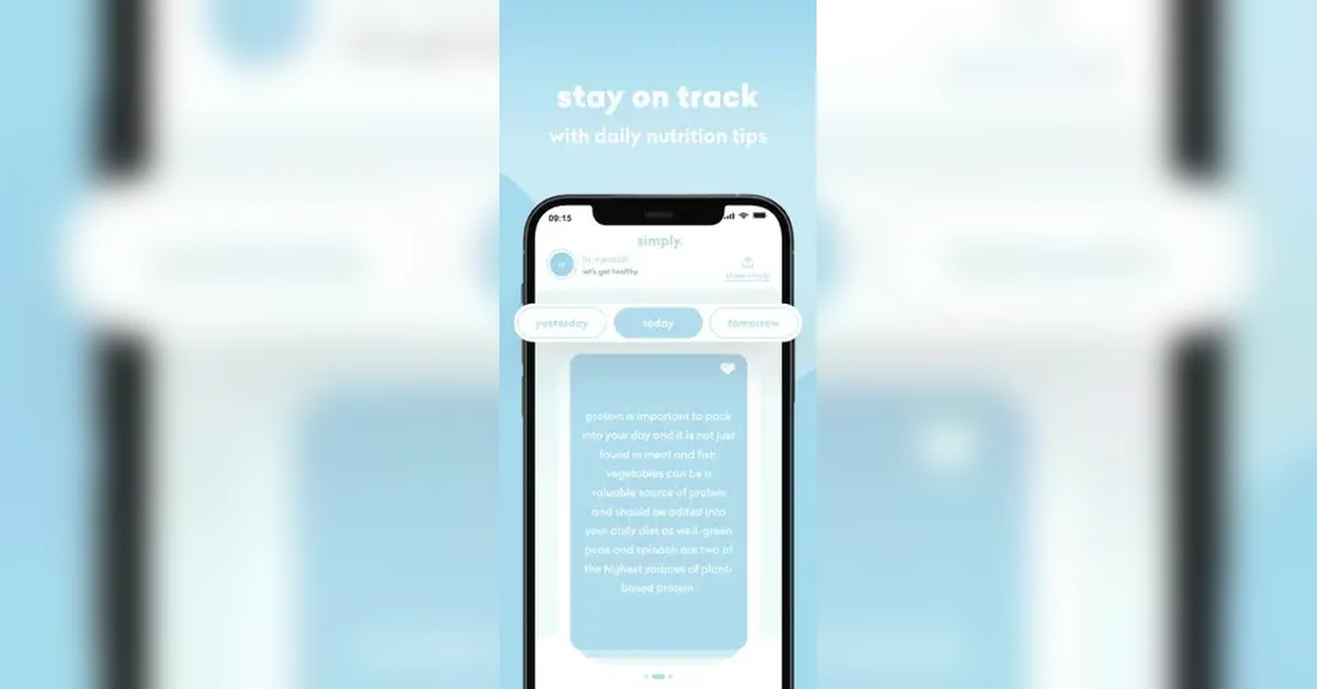 [simply] ai nutrition app
