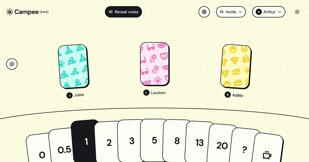 [Campee] Your estimations, frictionless