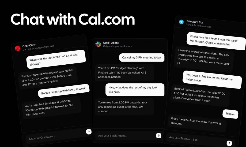 [Cal.com Agents] AI Agents coming to the best scheduling tool
