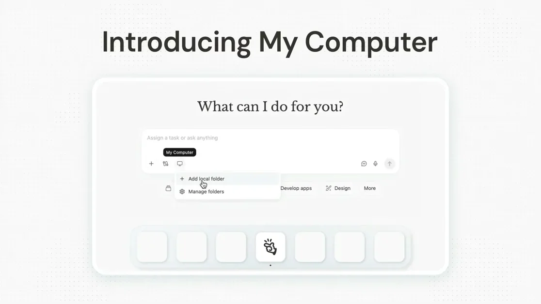 [My Computer by Manus AI] Automate files, apps, and workflows with Manus Desktop