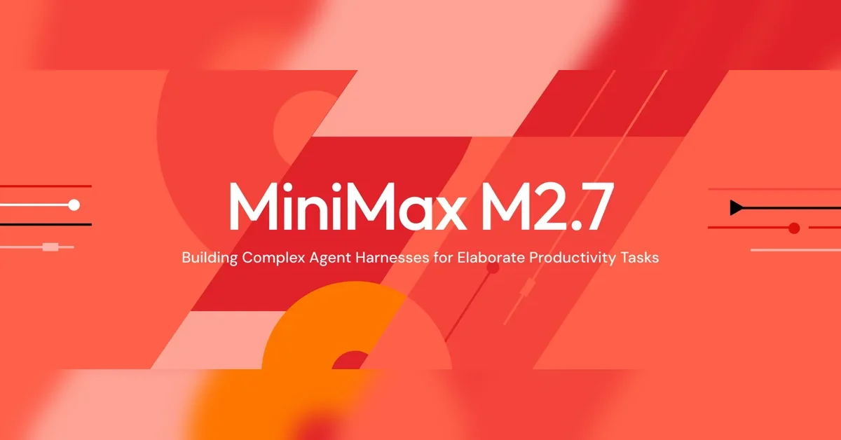[MiniMax-M2.7] Self-evolving AI model powering autonomous agents