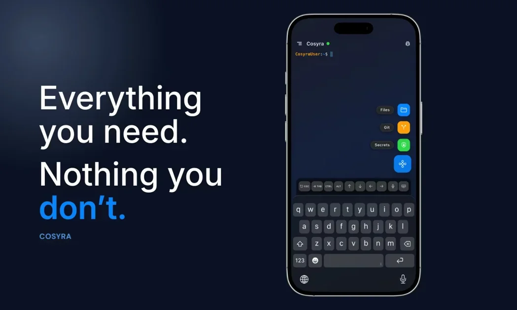 [Cosyra] Run AI coding agents from your phone