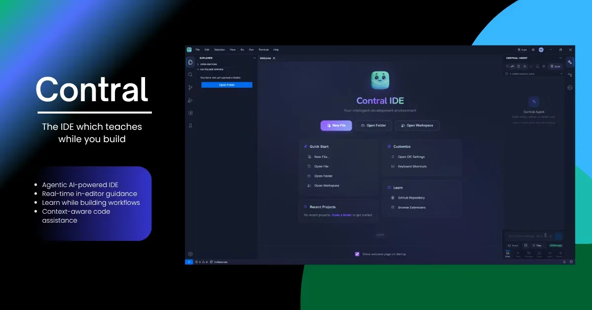 [Contral] The agentic IDE which teaches while you build.