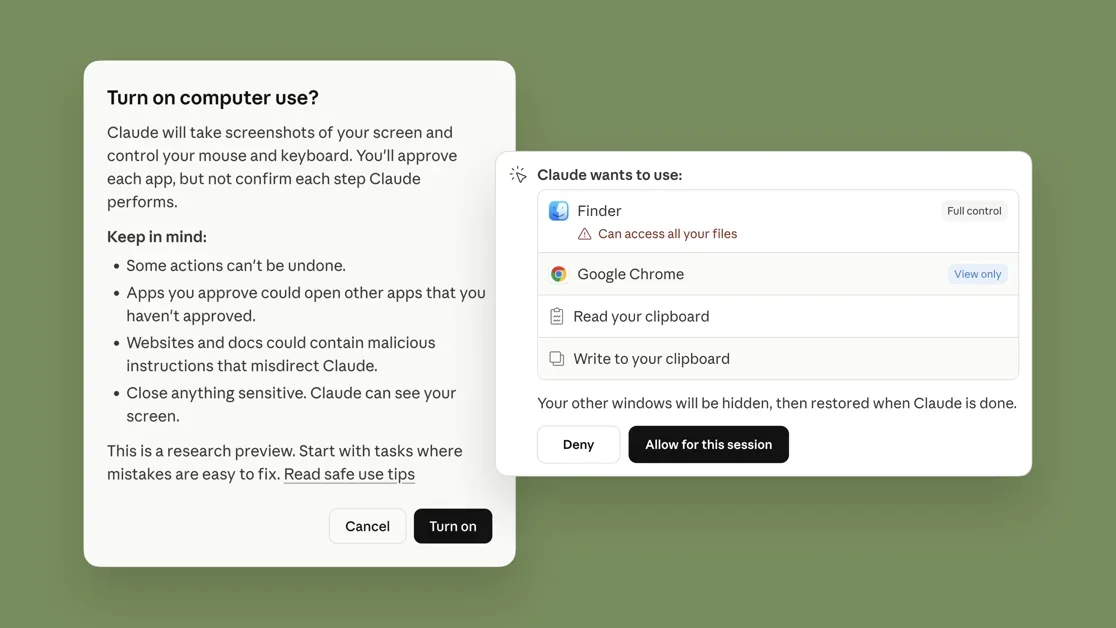 [Claude Computer Use] Enable Claude to use your computer to complete tasks 