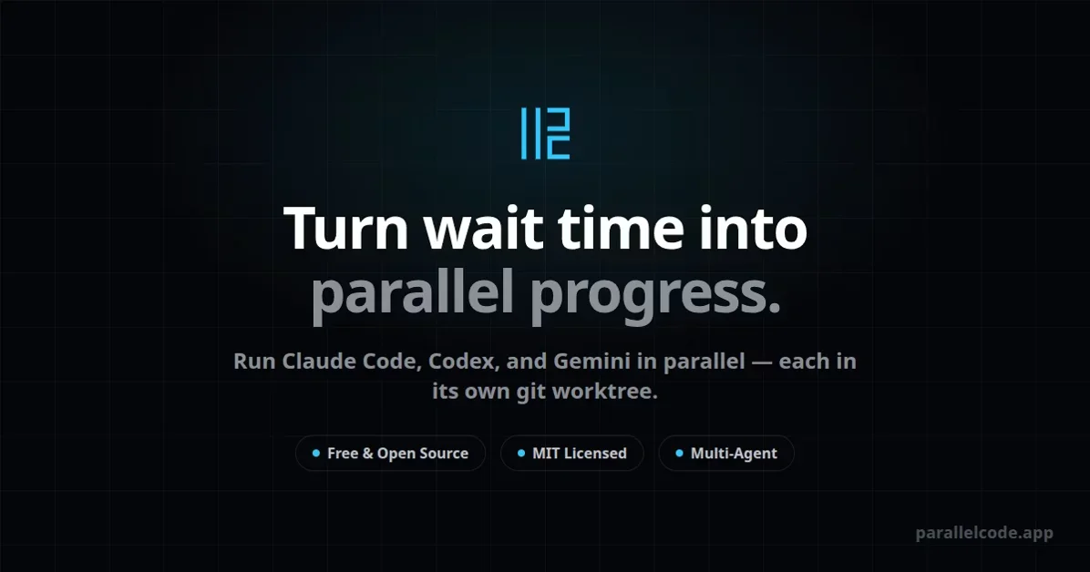[Parallel Code] Use Claude Code, Codex, and Gemini in parallel
