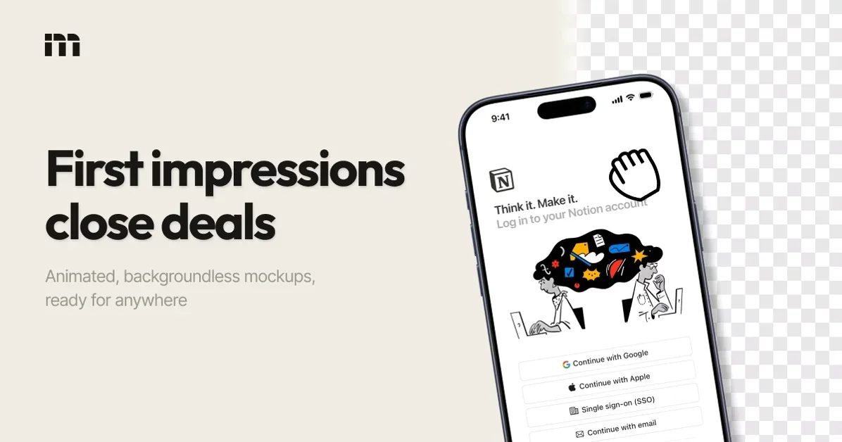 [Mokkit] Turn any screenshot into a scroll-stopping animated visual 