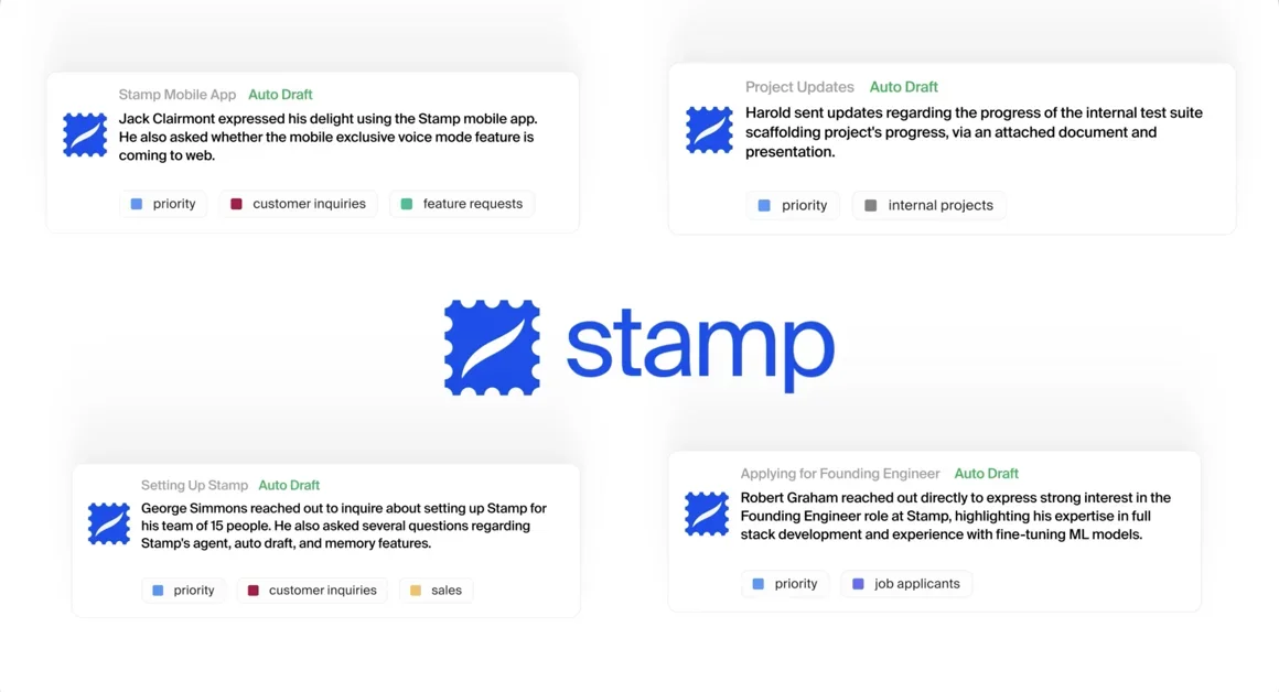 [Stamp] The AI Secretary that thinks, writes, and works like you