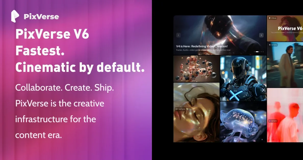 [PixVerse V6] The AI video model that actually feels alive.