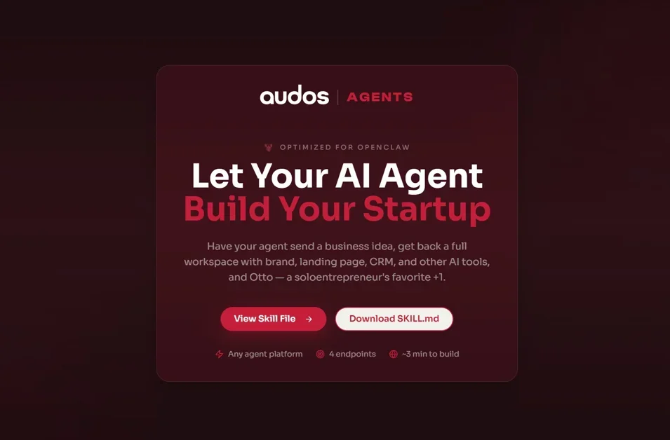 [Otto by Audos.com] Your AI co-founder that builds, launches, and sells for you