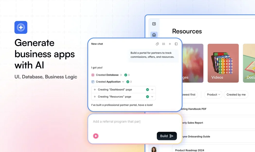[Softr AI Co-Builder] Build business apps with AI - that actually work