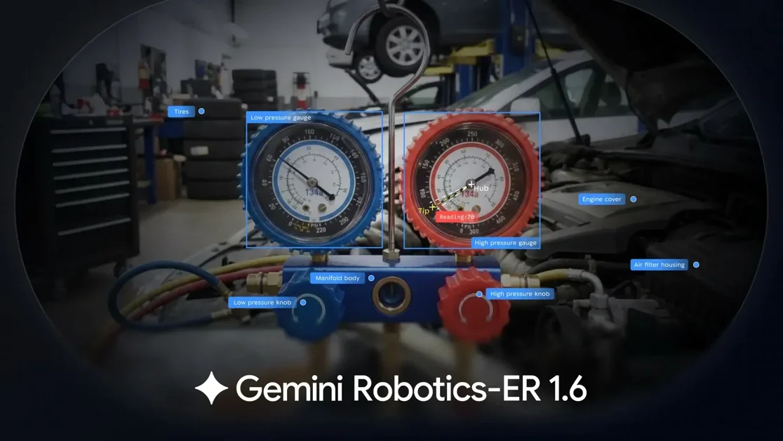 [Gemini Robotics ER 1.6] Google's SOTA robotics model for visual & spatial reasoning!