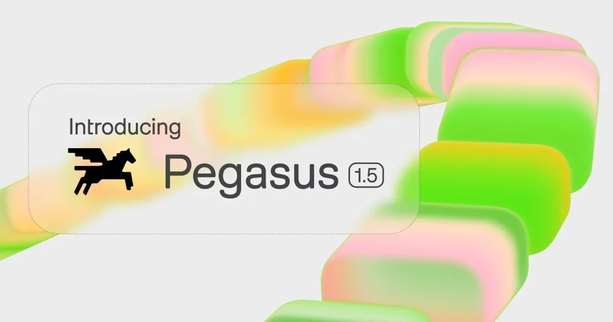 [Pegasus 1.5 by TwelveLabs] AI model for transforming video into Time-Based Metadata