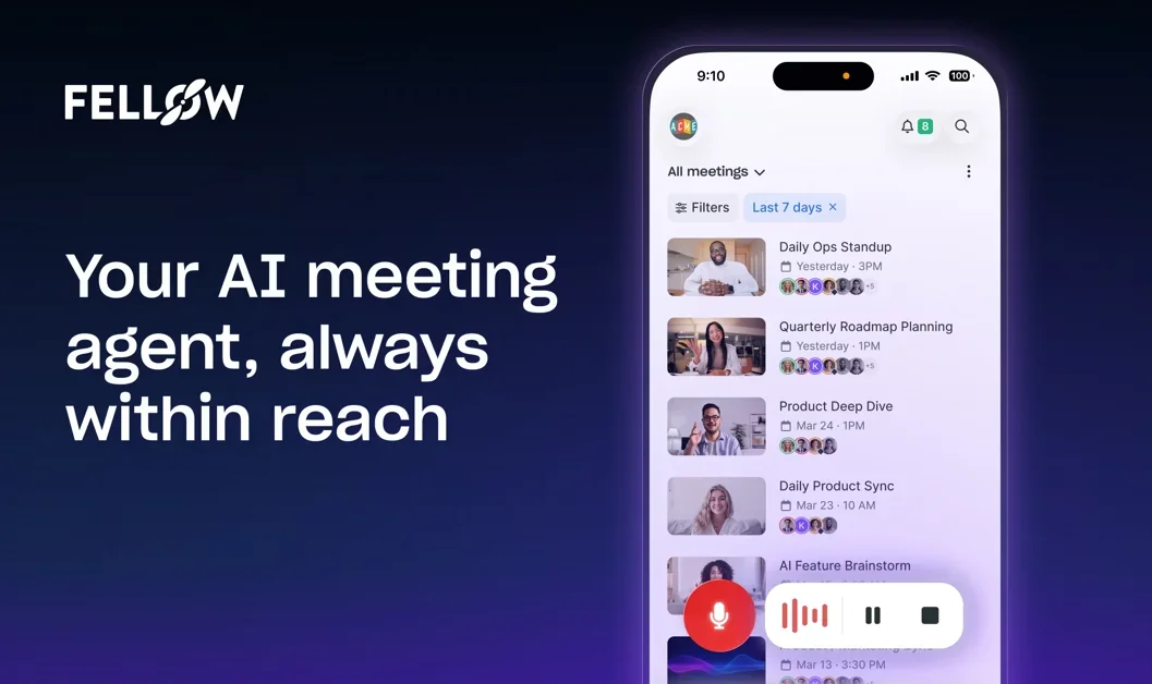 [Fellow for iOS] AI meeting notes for in-person meetings