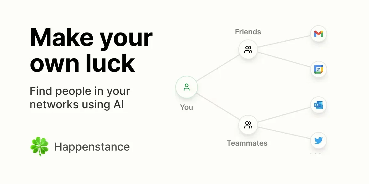 [Happenstance] Search your network with AI