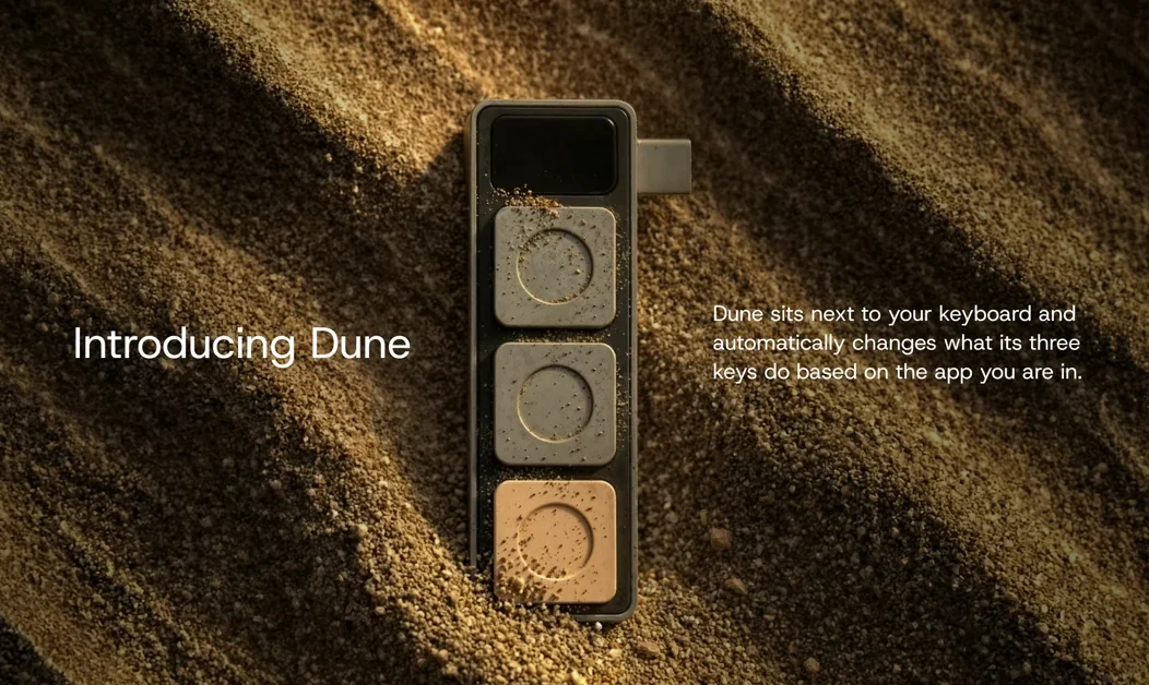 [Dune] Context-aware Mac keypad to automate workflows + meetings