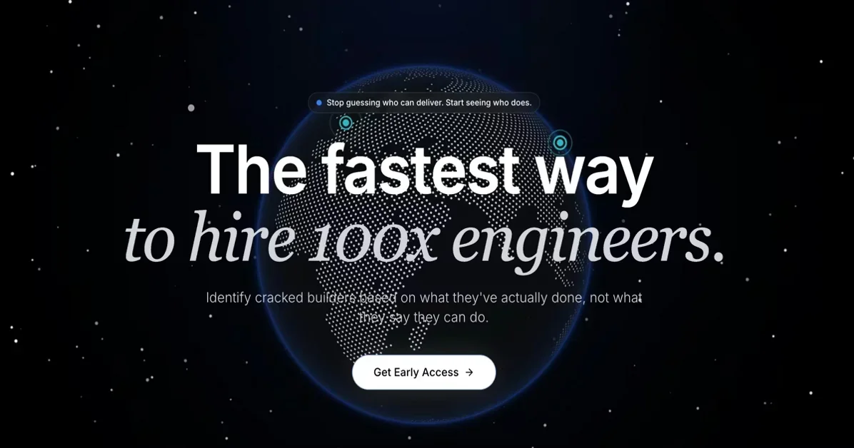 [GitHired] Find 100x engineers by proof of work, not resume keywords
