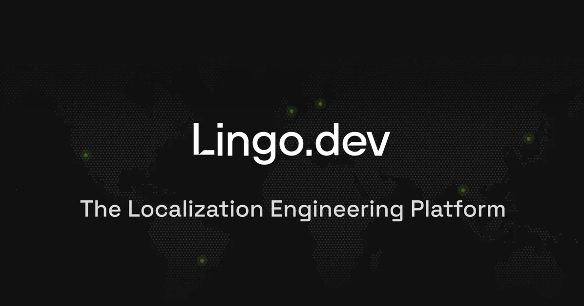 [Lingo.dev v1] Localization engineering platform for consistent translation