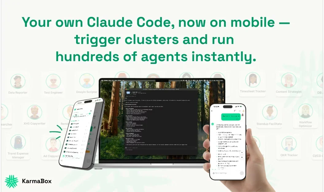 [KarmaBox] Run your own Claude Code in your pocket.