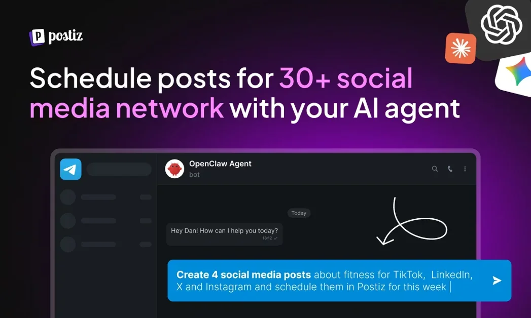 [Postiz] Agentic social media scheduler for agents like OpenClaw