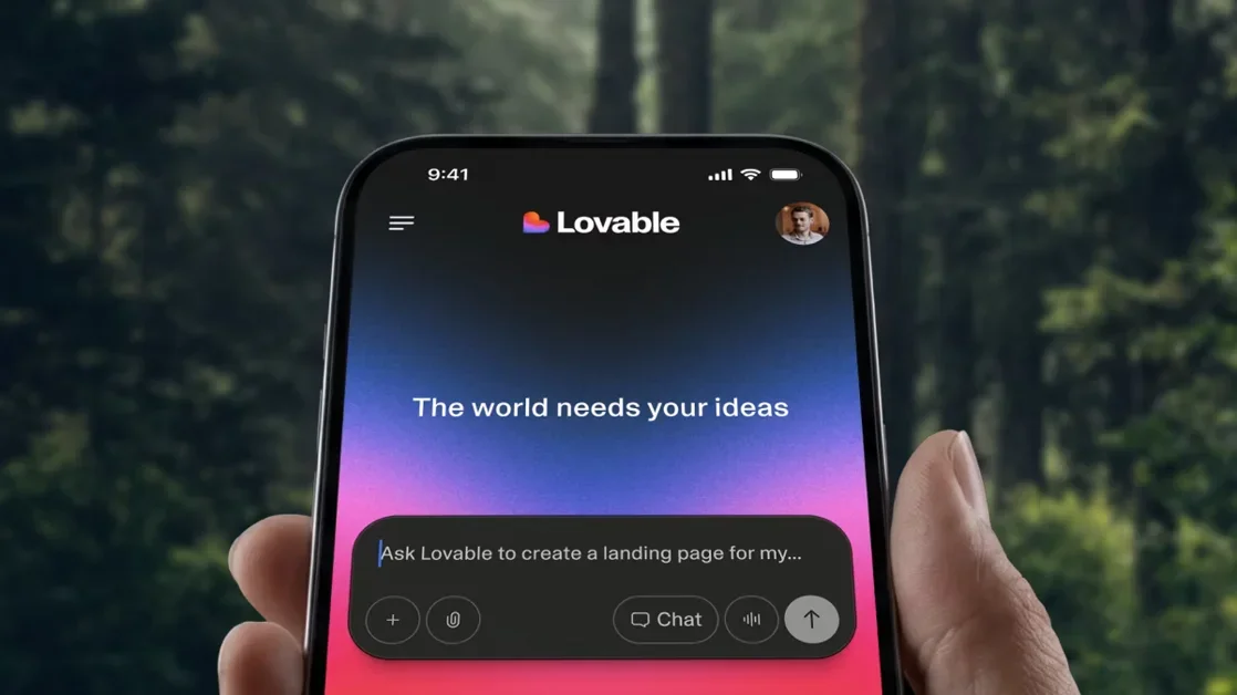 [Lovable mobile app] Your ideas don't wait for you to sit down at a desk