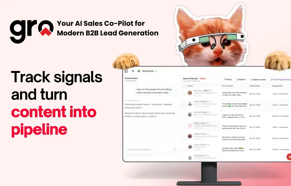 [Gro v2] Spot signals, trigger outreach - turn posts into pipeline