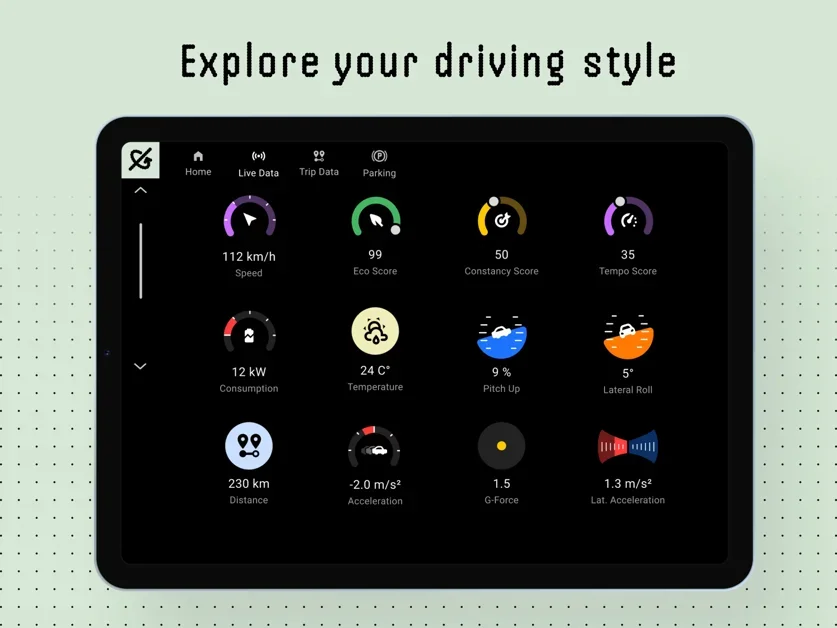 [Aximote In-Car App] The fitness tracker for your car