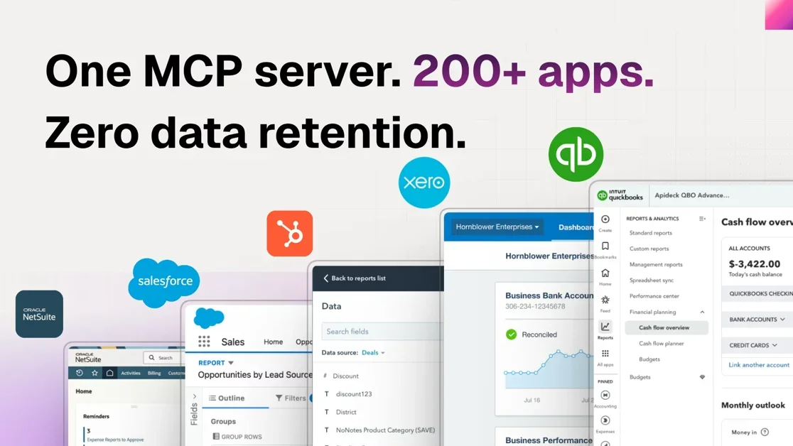 [Apideck MCP Server] Give AI agents access to real-time data across 200+ apps