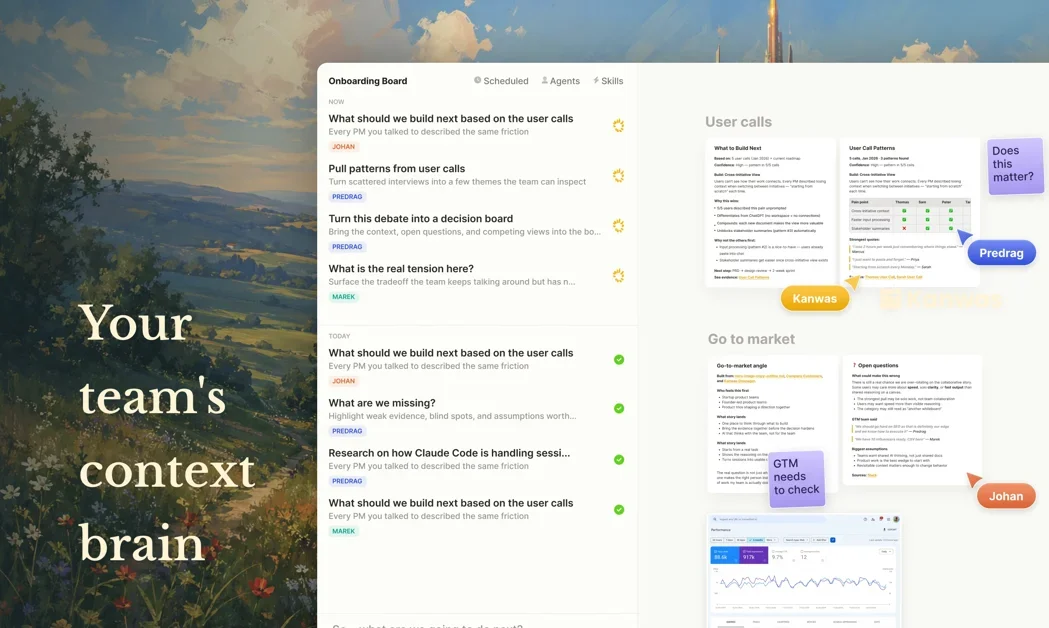 [Kanwas] Open-Source Brain For Your Team