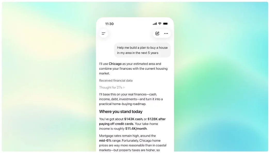 [ChatGPT for Personal Finance] Personal finance guidance powered by ChatGPT
