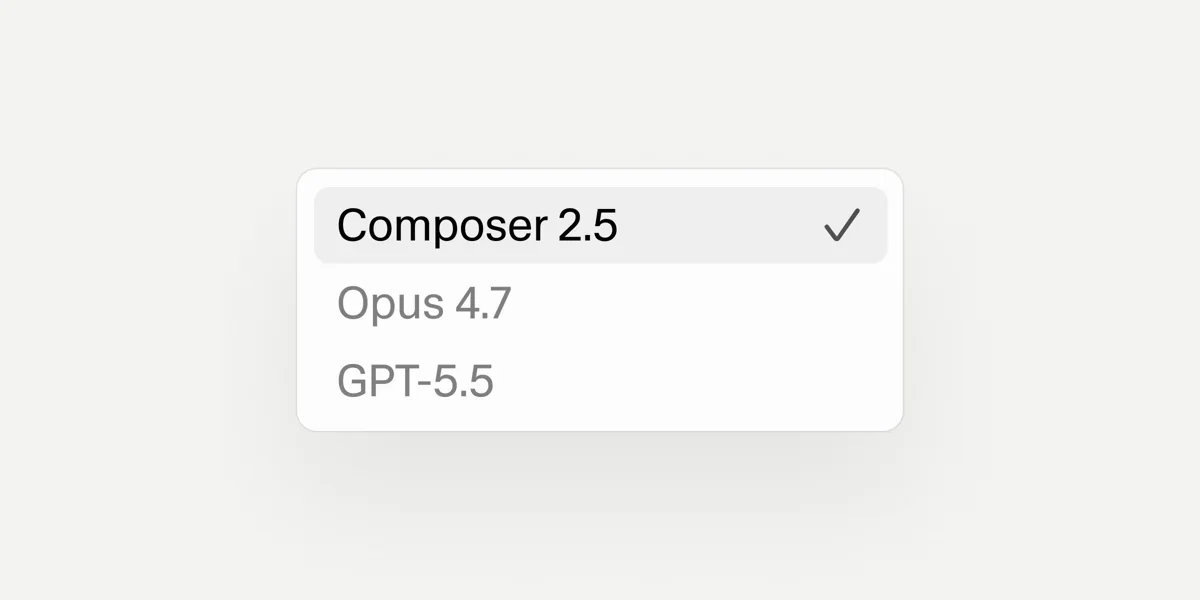 [Composer 2.5] Cursor’s most powerful model yet