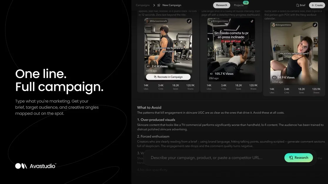 [Ava Studio] Your AI creative team for video ads