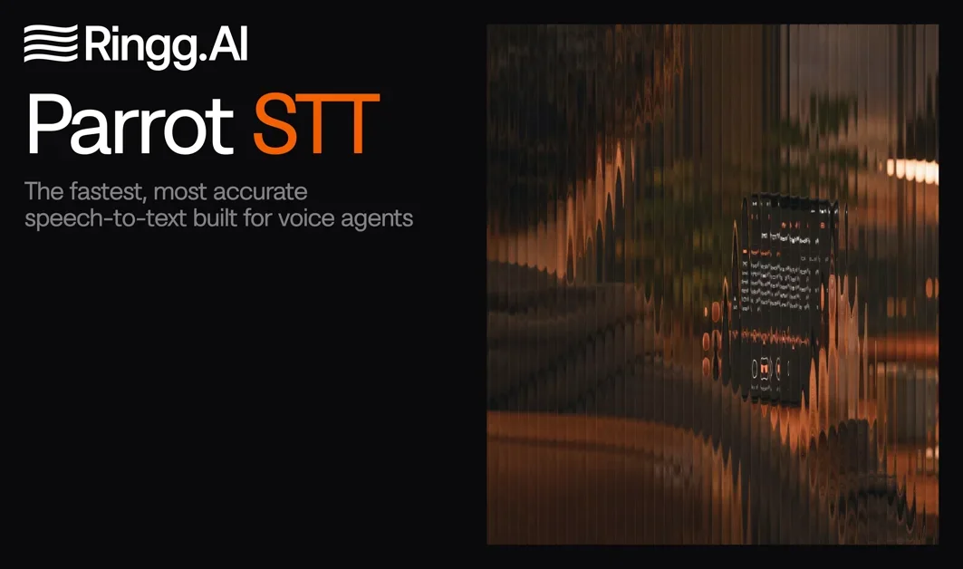[Parrot Speech-to-text API] Fast, accurate STT for production-grade voice agents