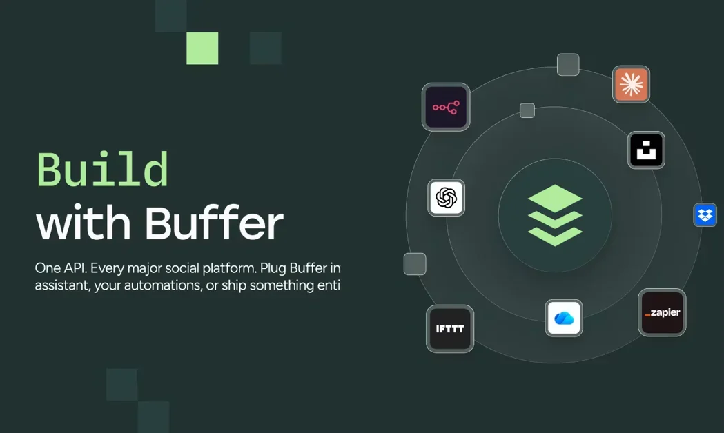 [Buffer API] One API to publish across every social platform.