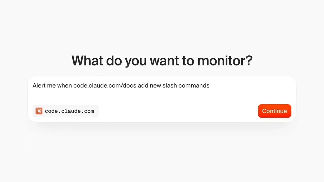 [/monitor by Firecrawl] Notify your AI agent when the web changes