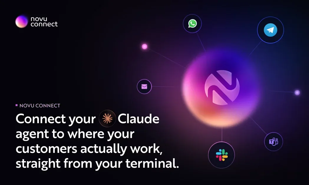 [Novu Connect] Ship agents where your users already work