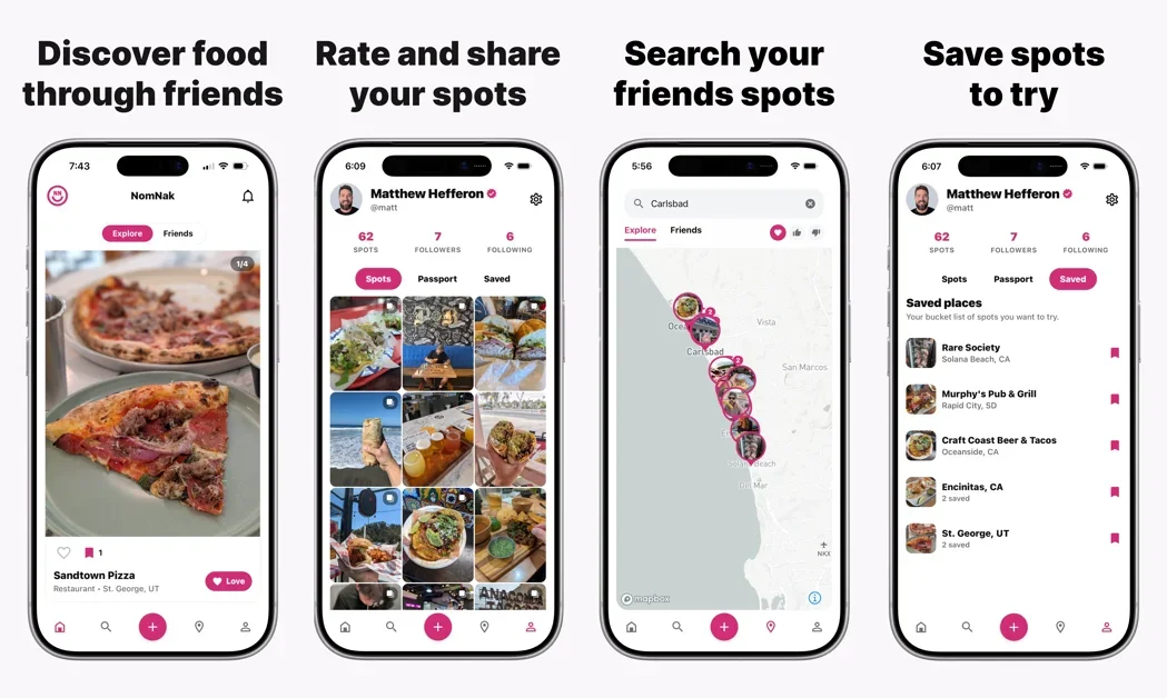 [NomNak] Find restaurants through people you trust