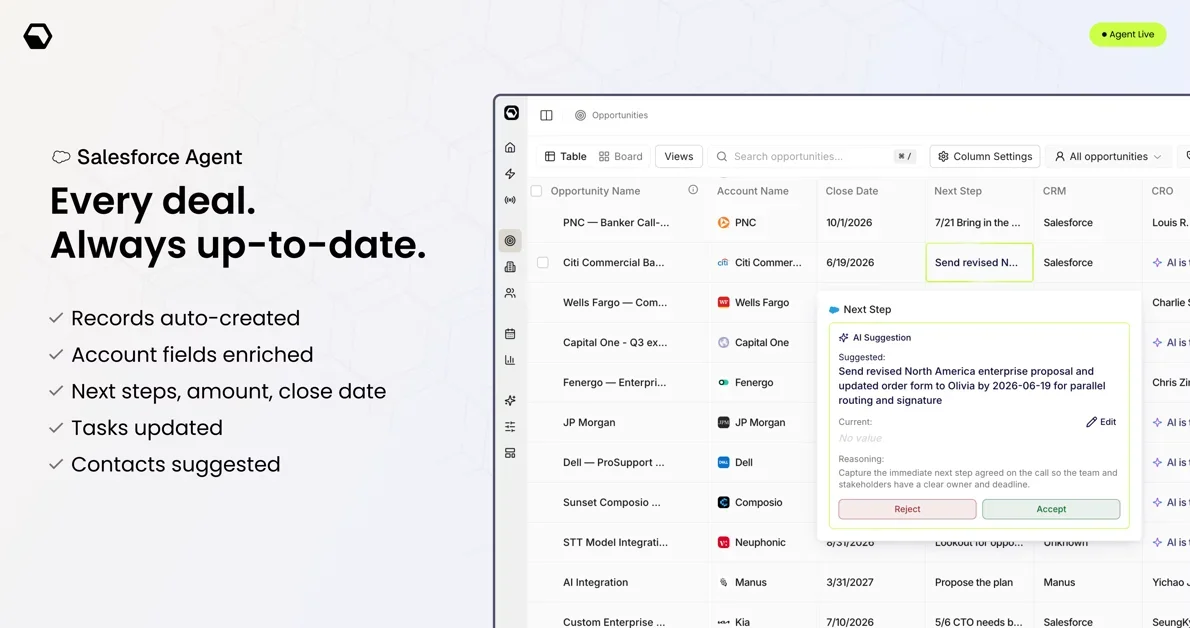 [Katalyst ] The AI agent that works your Salesforce Pipeline