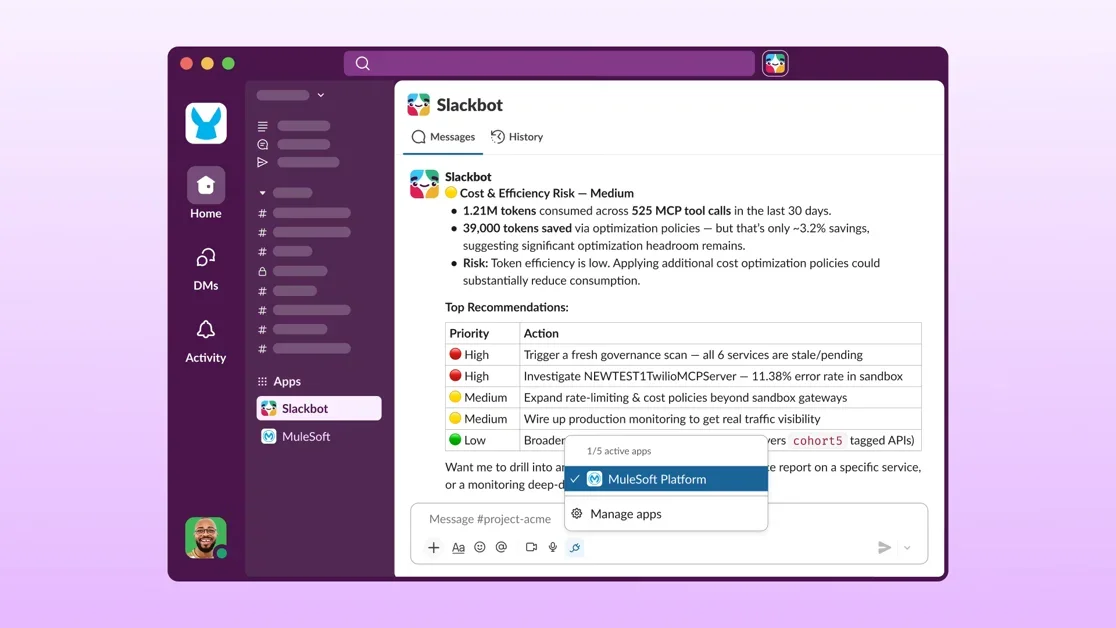 [Slackbot’s MCP Client] Work across 20+ apps in Slack with multiplayer collaboration