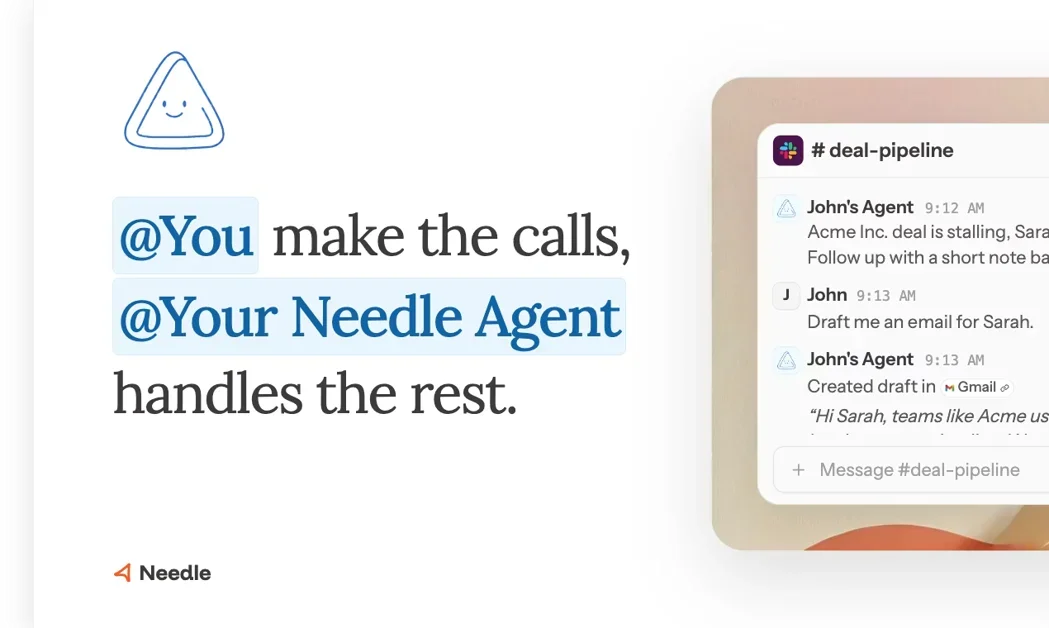 [Needle] The proactive GTM agent in Slack and Teams